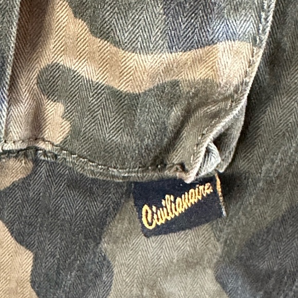 Civilianaire Green Camo “Officer Zip Vest” Men’s Size Large New With Tags! - Picture 5 of 10